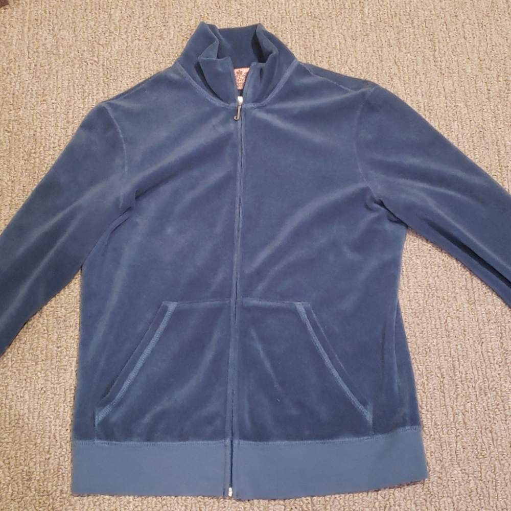 Juicy Couture terry zip up